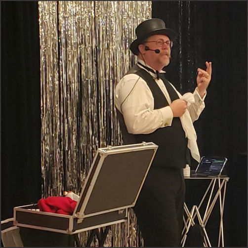 Slide 0 senior living magic show silk hankerchief